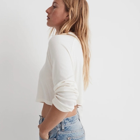 Madewell raglan supercrop tee lighthouse - Picture 2 of 5